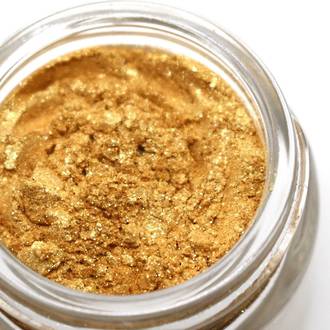 Gold sparkle mica